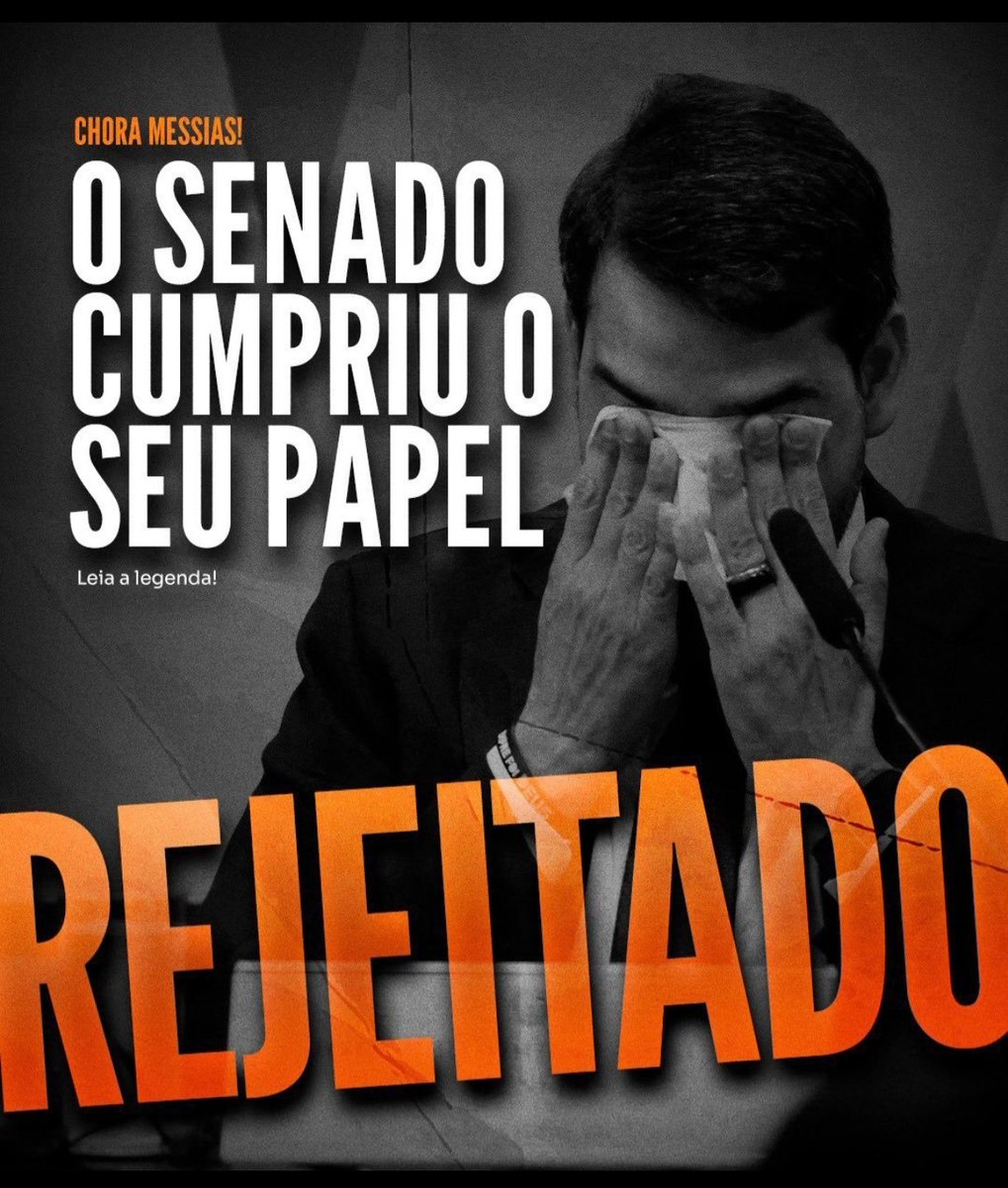 cheliglam's tweet photo. @RomarioOnze , vc votou contra ou a favor do Messias, "senador" ?? Gostaria de saber.
Aproveite seu último mandato, seu 💩. https://t.co/G3LJNT8V9q