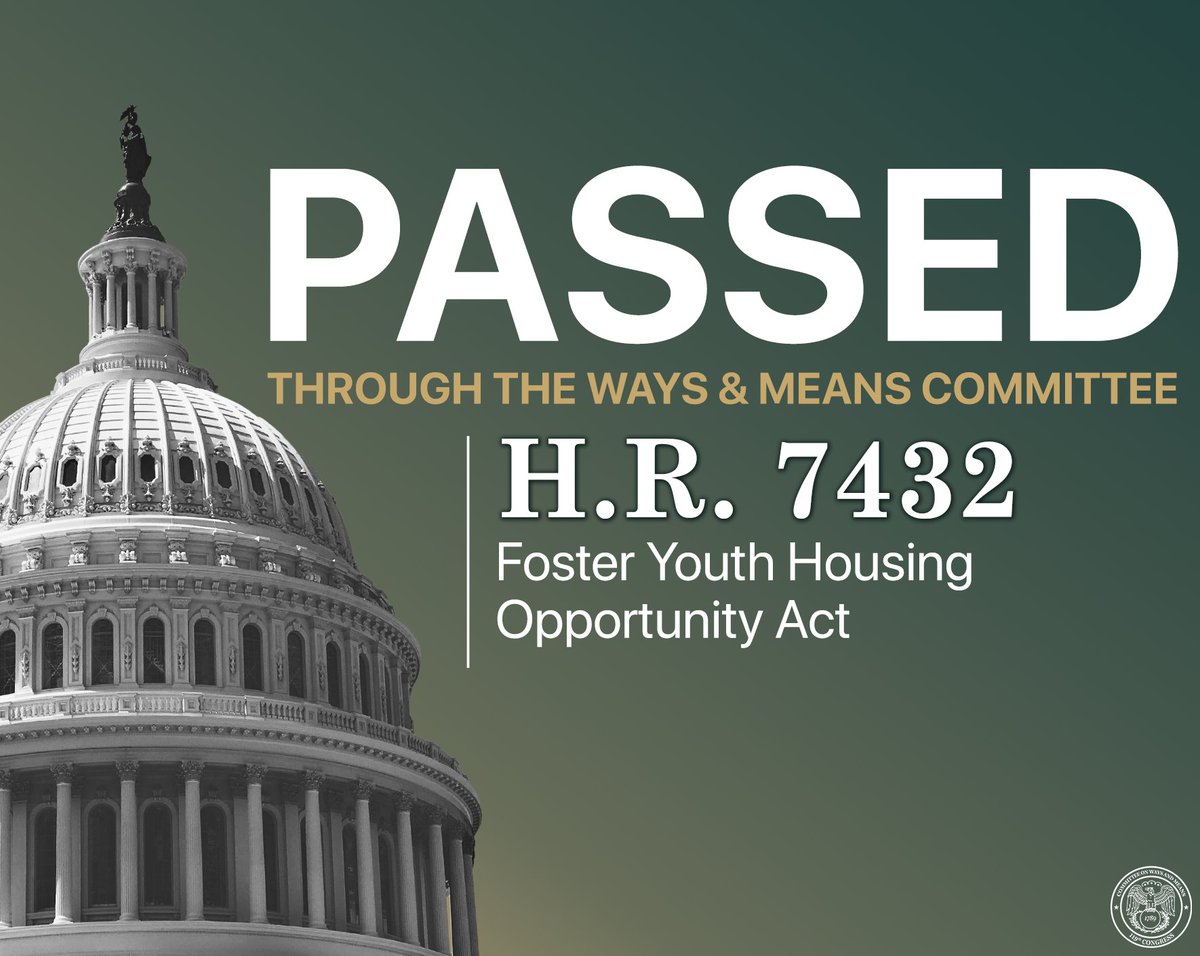 Image for the Tweet beginning: Today, my @WaysandMeansGOP  colleagues