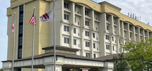 FCNightingale's tweet photo. Rochester, New York Airport Marriott faces foreclosure after owner defaults on $14.5 million loan.

SAI Global Investments LLC, managed by Ashish Kapoor, bought the hotel from DelMonte Hotel Group in May 2023 for $8.5 million.

-whecnews10 / Rochester Business Journal
#commercialrealestate
