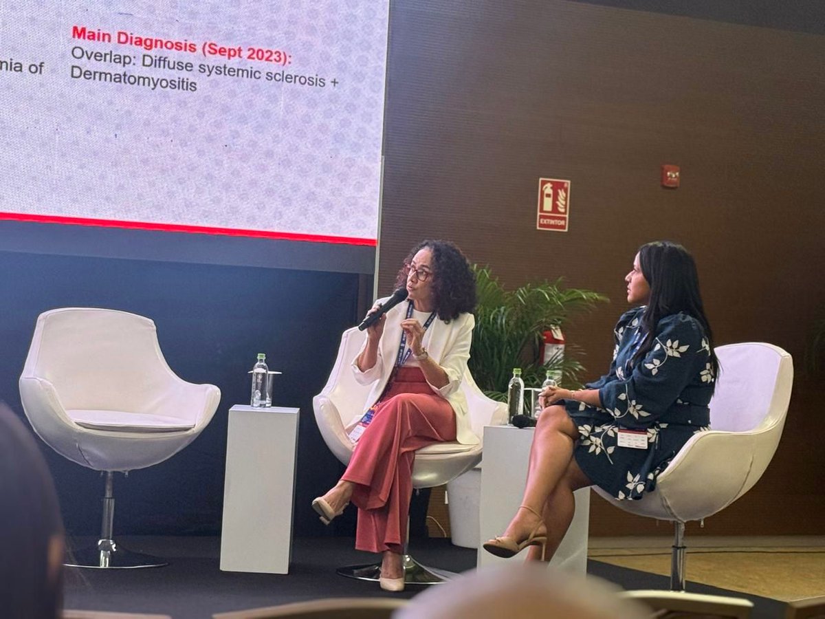 lonoriega's tweet photo. Abordaje multidisciplinario como gold standard EPID asociada a enfermedades del tejido conectivo.
Espacios de educación médica continua entre reumatología, neumología y radiología son clave para mejorar el manejo de estos pacientes.
 #PANLAR2026  Panamá.
#Neumología #Reumatología https://t.co/UafhL0U1Kr