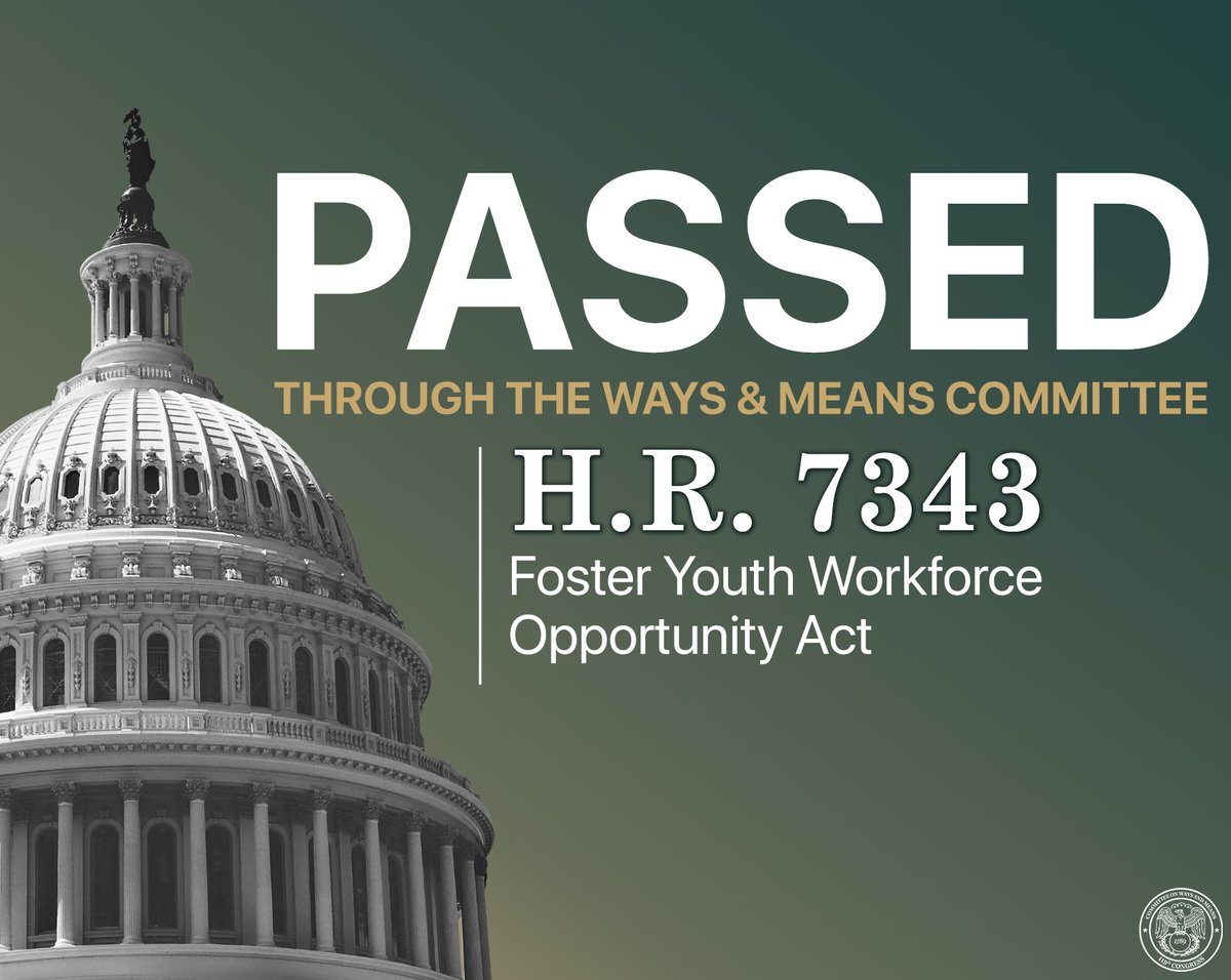 Image for the Tweet beginning: Today, my @WaysandMeansGOP  colleagues