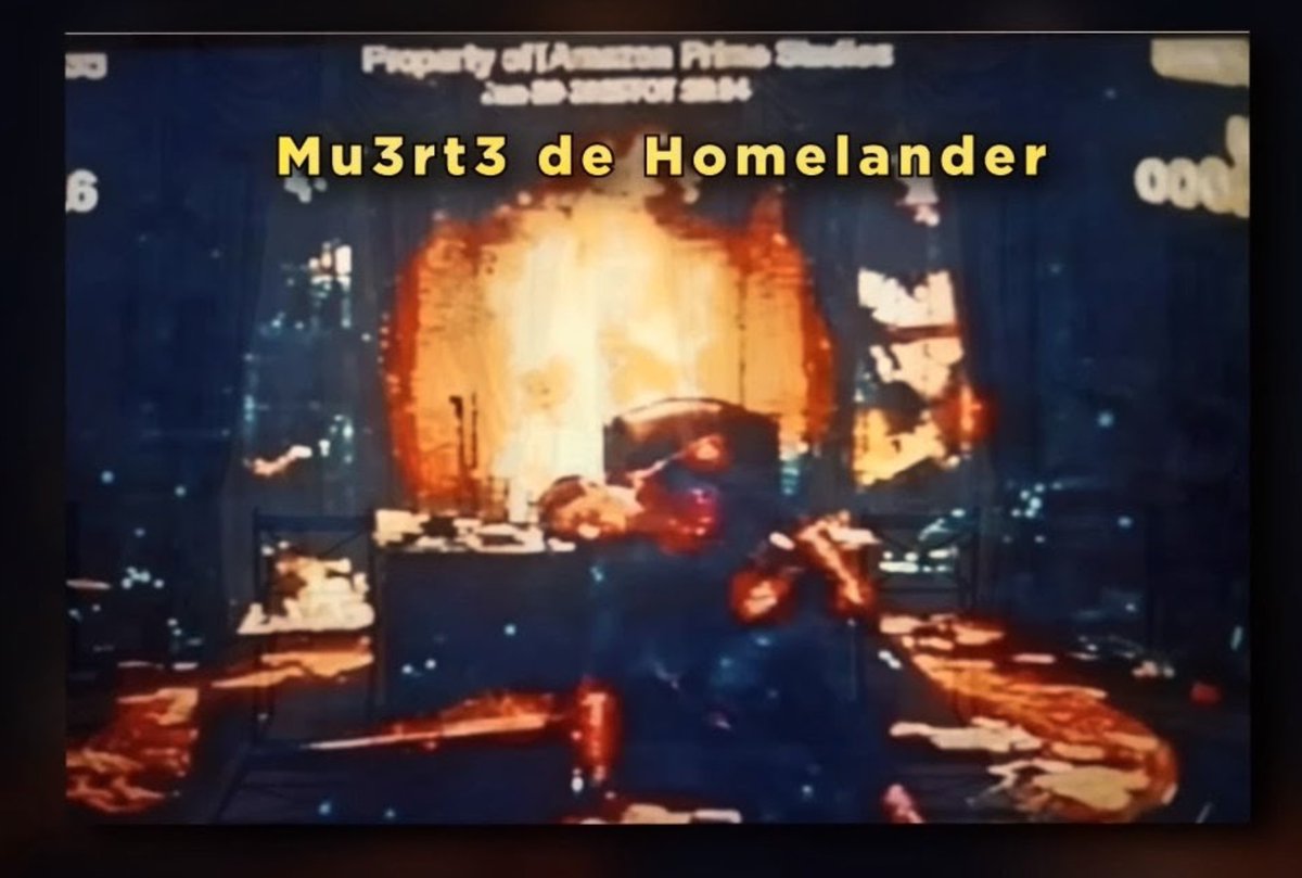 LoneeWoolff's tweet photo. Alerta de Spoiler: the boys temporada final ( La muerte de HomeLander  ) https://t.co/ZCQBqWWMsp