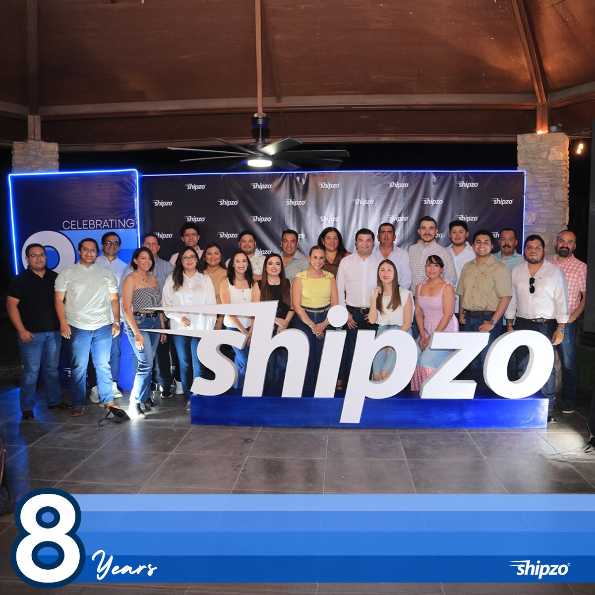 ShipzoCo's tweet photo. 8th anniversary! 🎉
Great team, great night, great party! 🎉 https://t.co/MfM64ZRTIG
