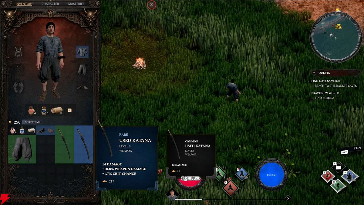 dengekionline's tweet photo. 妖怪が蔓延る世界を刀一本で切り拓くダークファンタジーアクションRPG『Ashikai』を紹介。探索、ビルド構築などが魅力なゲーム
https://t.co/mR9aMk1ZHx https://t.co/UpKMx2mHW7