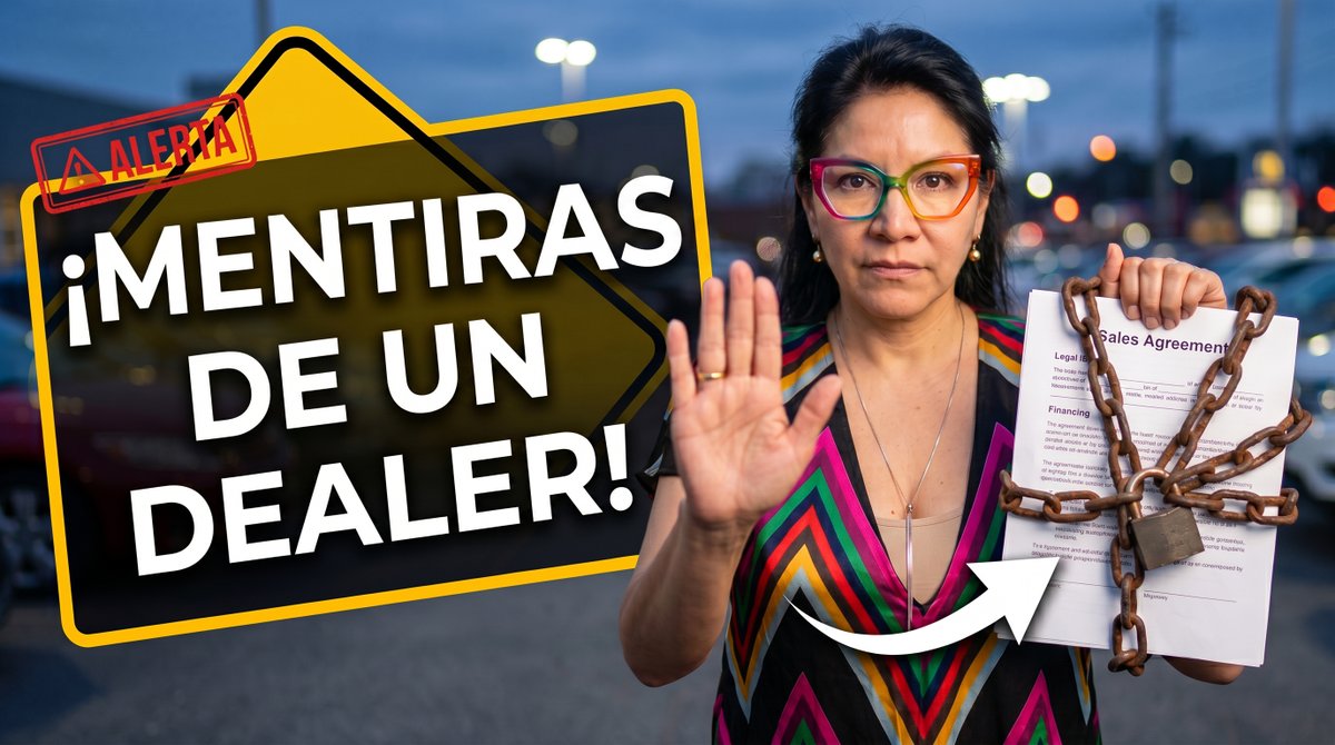 canaldelcredito's tweet image. Jessica Aliaga Frelk revela los 3 fraudes más comunes de los dealers que destruyen tu crédito por 7 años. Aprende a defenderte con leyes federales (ITIN/SSN).
Mira el video aquí: 🎥 youtu.be/hHj1v_lK2Rs
#CreditoEnUSA #Fraude #Dealers