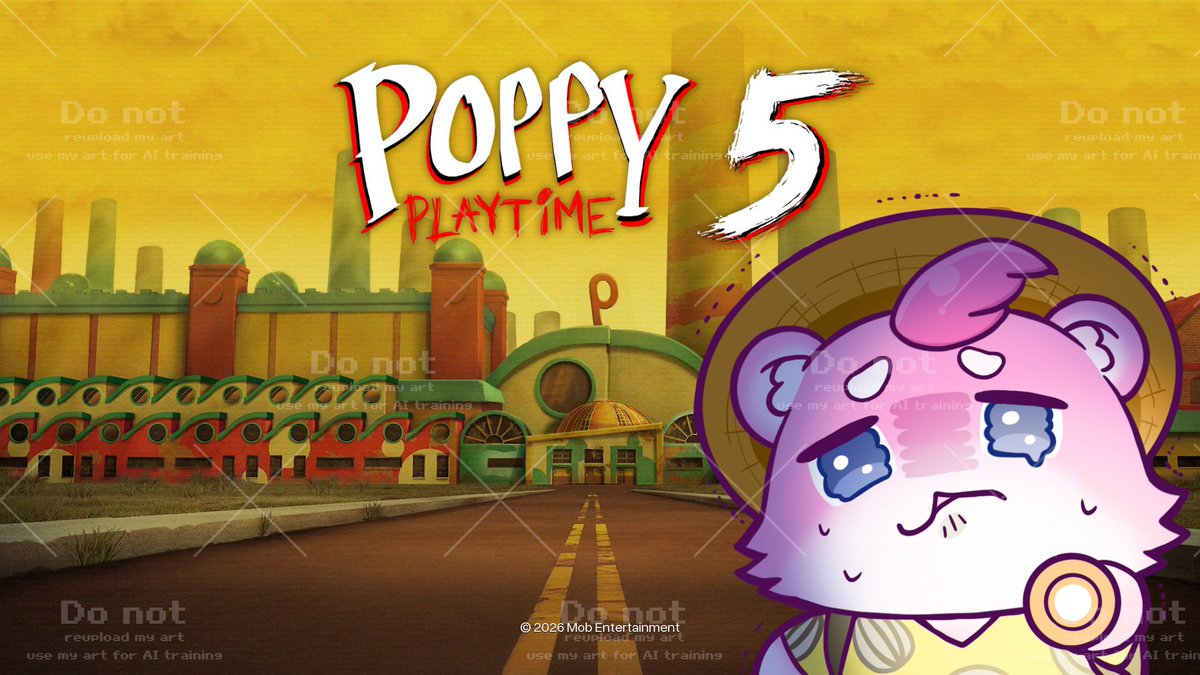 viipets_aion's tweet image. 4/30 21:00～
さぁついに始まるよ…久々のホラー回だ！！！！
#poppyplaytime やるよ！！！chapter5は恐ろしい所から始まると思うのでよかったら見守ってね…
#poppyplaytimechapter5 #あっときーあ 
 
なお今日だけじゃ終わらないよ、２日か３かかかるよ