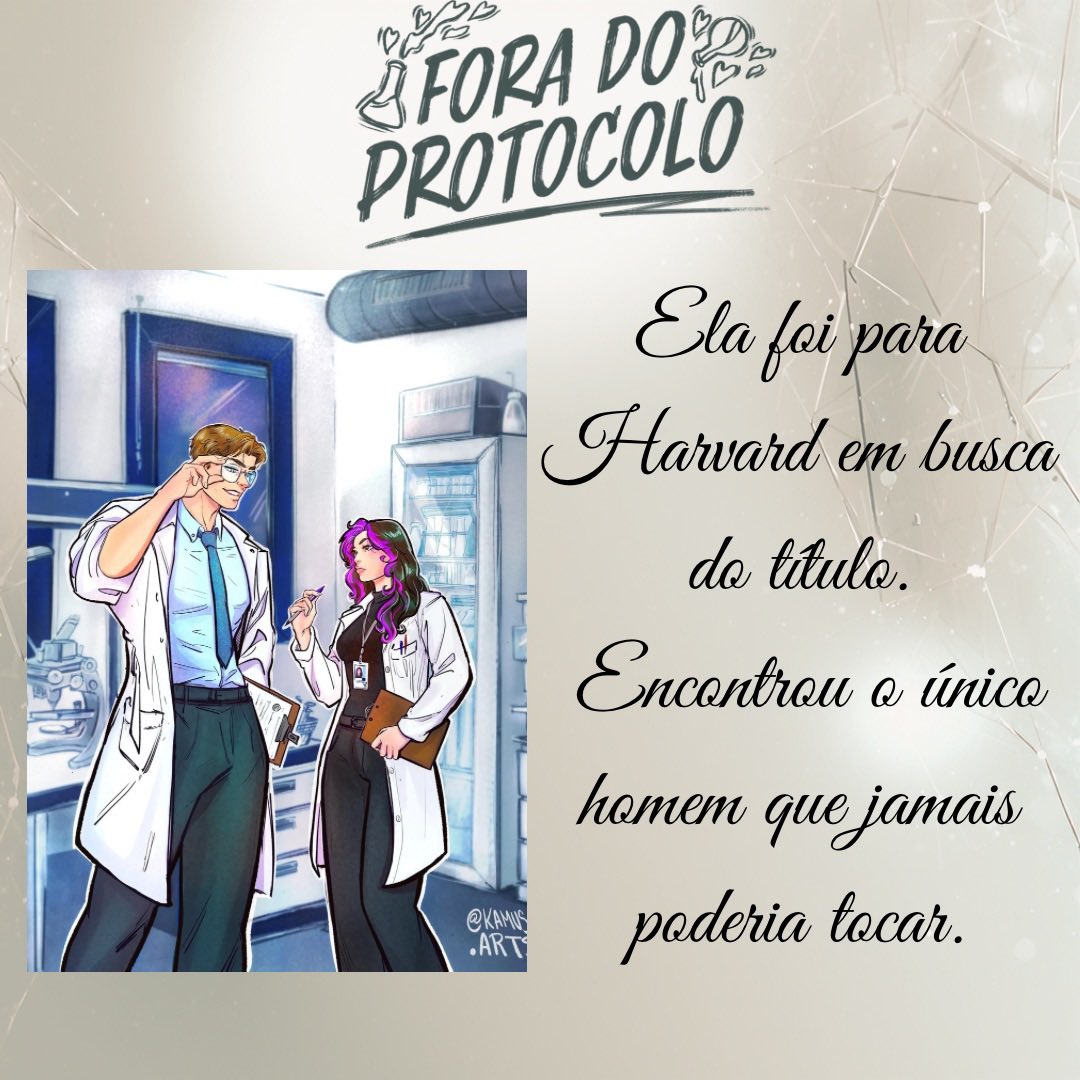 Fora de Protocolo 

🖤 ELE NÃO ACREDITA EM SENTIMENTOS.
📚 APENAS EM CONTROLE.
🔥 ATÉ PERDER O CONTROLE POR ELA.

📖 Disponível na Amazon e no Kindle Unlimited.