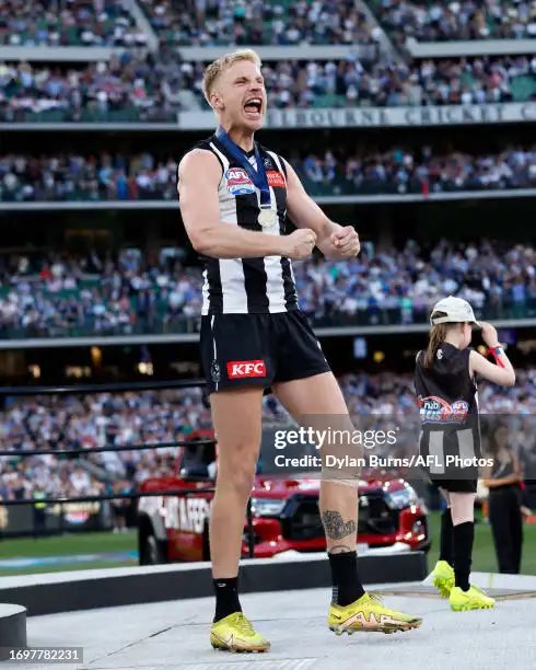 IncrediblyBozza's tweet photo. Reported on Gettable from Callum Twomey yesterday that Collingwood has had early discussions of a contract extension for Billy Frampton. #GoPies #AFL #Gettable https://t.co/QffBT9lile
