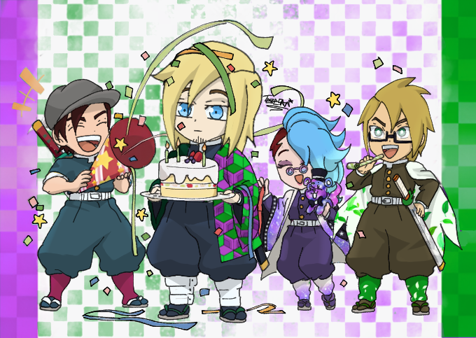 teresan_gmoz's tweet photo. Actualización con todos ¡Waah! Feliz cumpleaños a Will! :'D
#dagames #daradio #鬼滅のラディアン #demonslayer #demonslayeranime #demonslayer #KimetsuNoYaiba
(Si, lo volví a subir porque le hice unos pequeños cambios aaa) https://t.co/mKnq0FHMXP