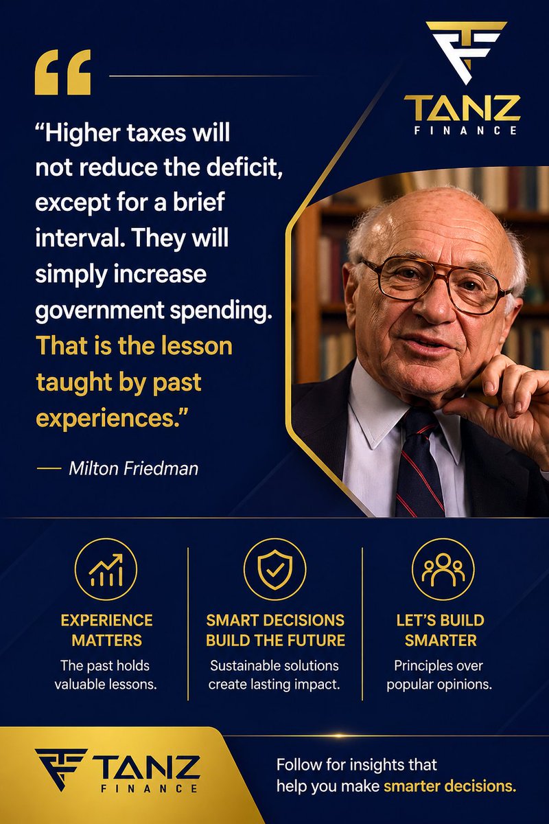 TanzFinance's tweet photo. Higher taxes don’t always mean better outcomes.
History shows us that incentives shape behaviour and outcomes matter more than intentions.

Smart financial decisions start with understanding the bigger picture.

☎️ - 0435 065 265
💻 - hello@tanzfinance.com https://t.co/TxTWNtzwVm