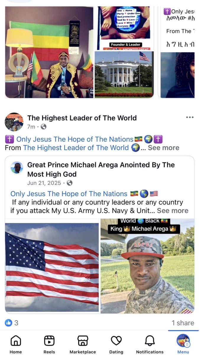 ONEHOMEPARTY's tweet image. From #The Highest #Leader of The #World 🌍
This Message For #President  #Trump Teams
#April 29/26
#Black 👑 KING 
There’s no way anymore our Us 🇺🇸Troops killed
Enough is #Enough 
The day #Trump U put our troops on ground to another country soil the day Ur  presidency will be end