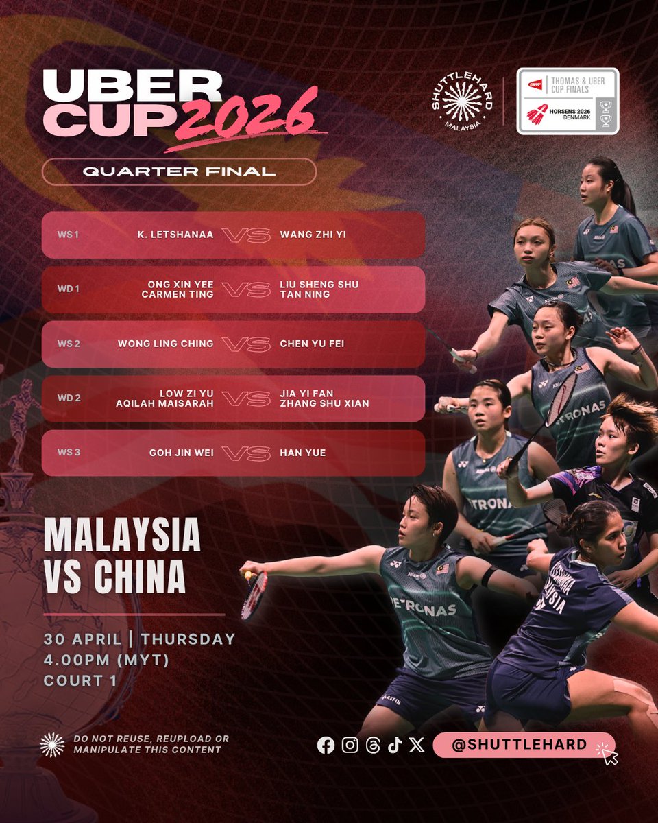 ShuttleHard 🏸🇲🇾 tweet media