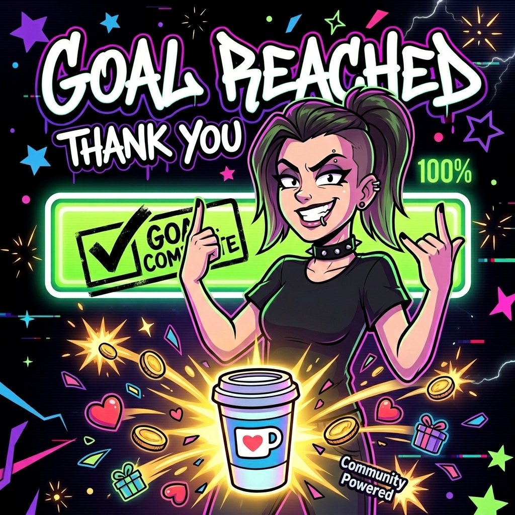 The_Gloomkitty's tweet image. Goal reached. For real. 😭🖤

Y’all showed up in a HUGE way and I’m honestly blown away 💜
This just unlocked something big for me!!!

👉 ko-fi.com/R6R31XJXVZ?ach…

#KoFi #GoalReached #SupportCreators #ArtistLife #StreamerCommunity #CommunitySupport