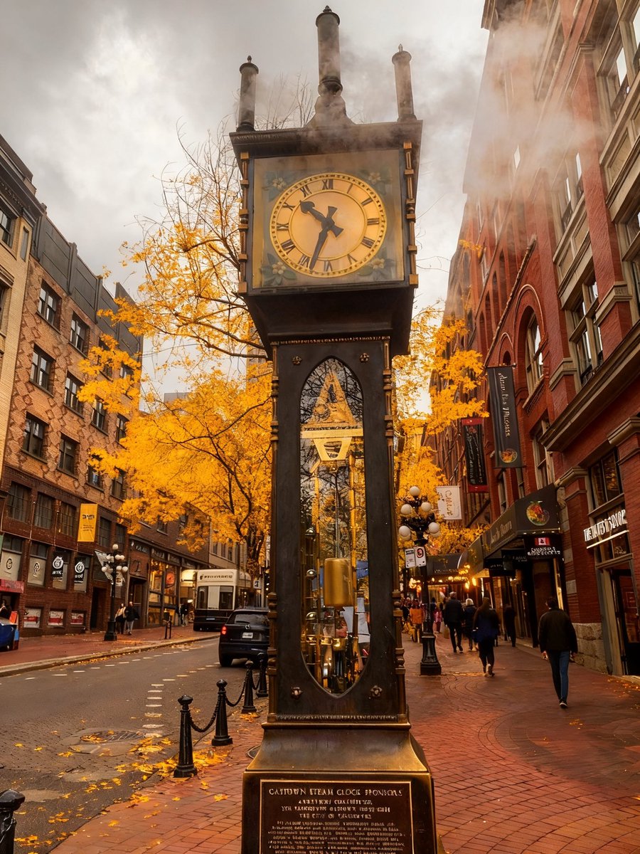 Lightning_Ch's tweet image. Autumn in Gastown hits different.

Cobblestone streets, old European charm, and trees burning gold and red.

Fall doesn’t just arrive in Vancouver—it takes over the streets.

#Vancouver #Gastown #AutumnVibes #FallColors #CityWalk #MoodyAesthetic