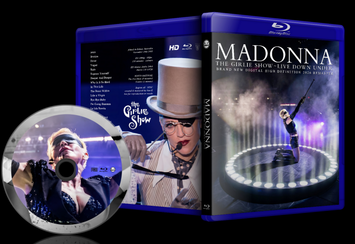 #Madonna #GirlieShow #BluRay #Soon