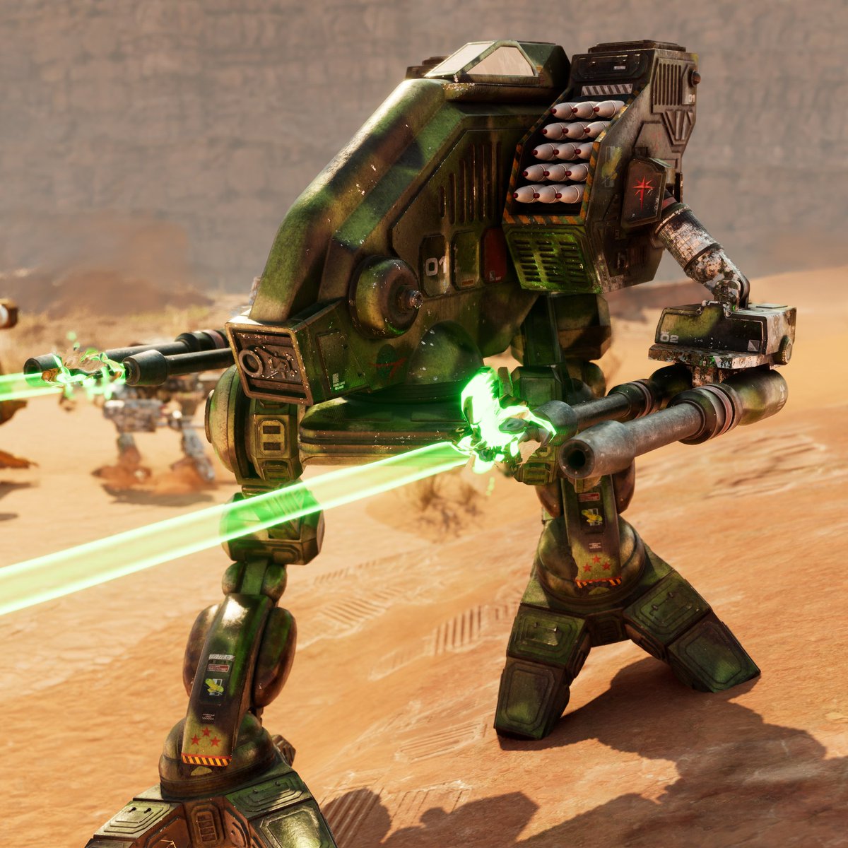 Art of Battletech & Mechwarrior tweet media