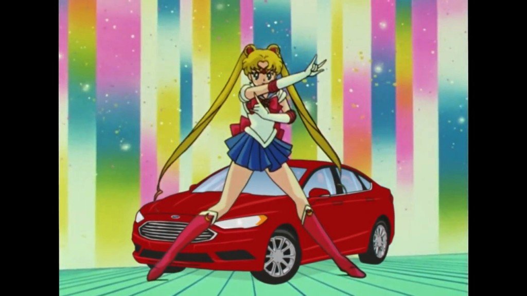 Speed Racer Geico or Sailor Moon Ford