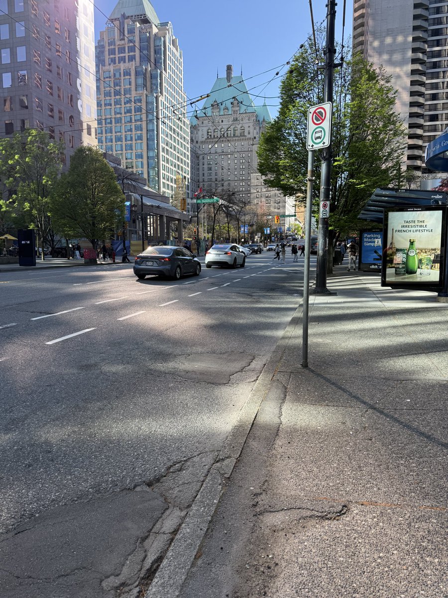 Afternoon in. Downtown Vancouver
