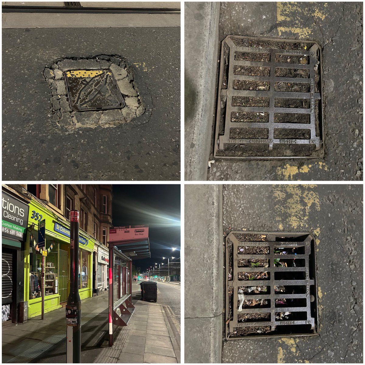 Simonsawers's tweet photo. @Edinburgh_CC you frequently close leith walk to clean tram tracks.
What about the rest of the infrastructure? This bus stop has NEVER had a tracker, I have been tweeting you since 2008 about it 😂 and the rest? Well, I’d assume have been as long defective https://t.co/XTxaNBa8OC