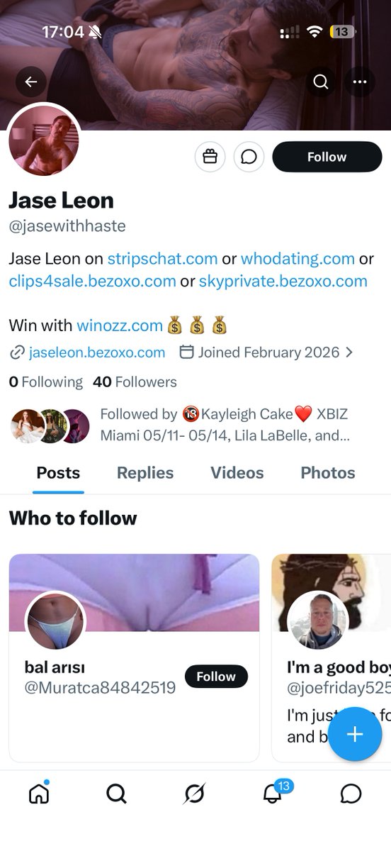 Jase Leon tweet media