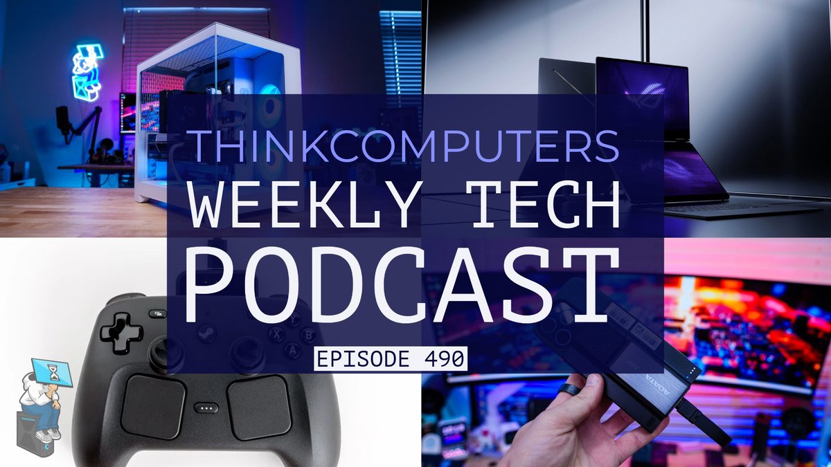 bobtv's tweet photo. The @thinkcomps LIVE podcast stream will be starting in shortly! This week we are talking about Fractal Design's latest case, a cool gadget from ADATA, the new ROG Zephyrus Duo and much more! Come join in! https://t.co/Rp865bZMfJ https://t.co/O75ldpqKZ3