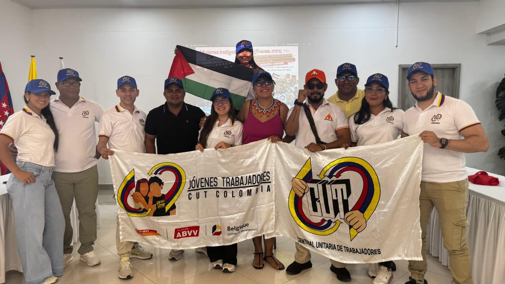 diazflorezjohn's tweet photo. ACEB Montería presente en el seminario “Juventud trabajadora que lucha y transforma” organizado por la @cutcolombia ,  en Santa Marta. Seguimos fortaleciendo la conciencia, la organización y el liderazgo de las nuevas generaciones sindicales. @acebnacional @cutcordoba https://t.co/O1XqucJNTE