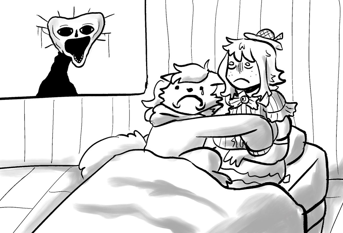 sweetvtuber's tweet photo. SCARY MINECRAFT PART… erm… 3? Tonight at 9pm EST :D We’ll also be streaming Friday same time. I am a horror minecraft streamer now

(Art by Lyss!!! @ARE0SU ) https://t.co/VnVgvCcc0C