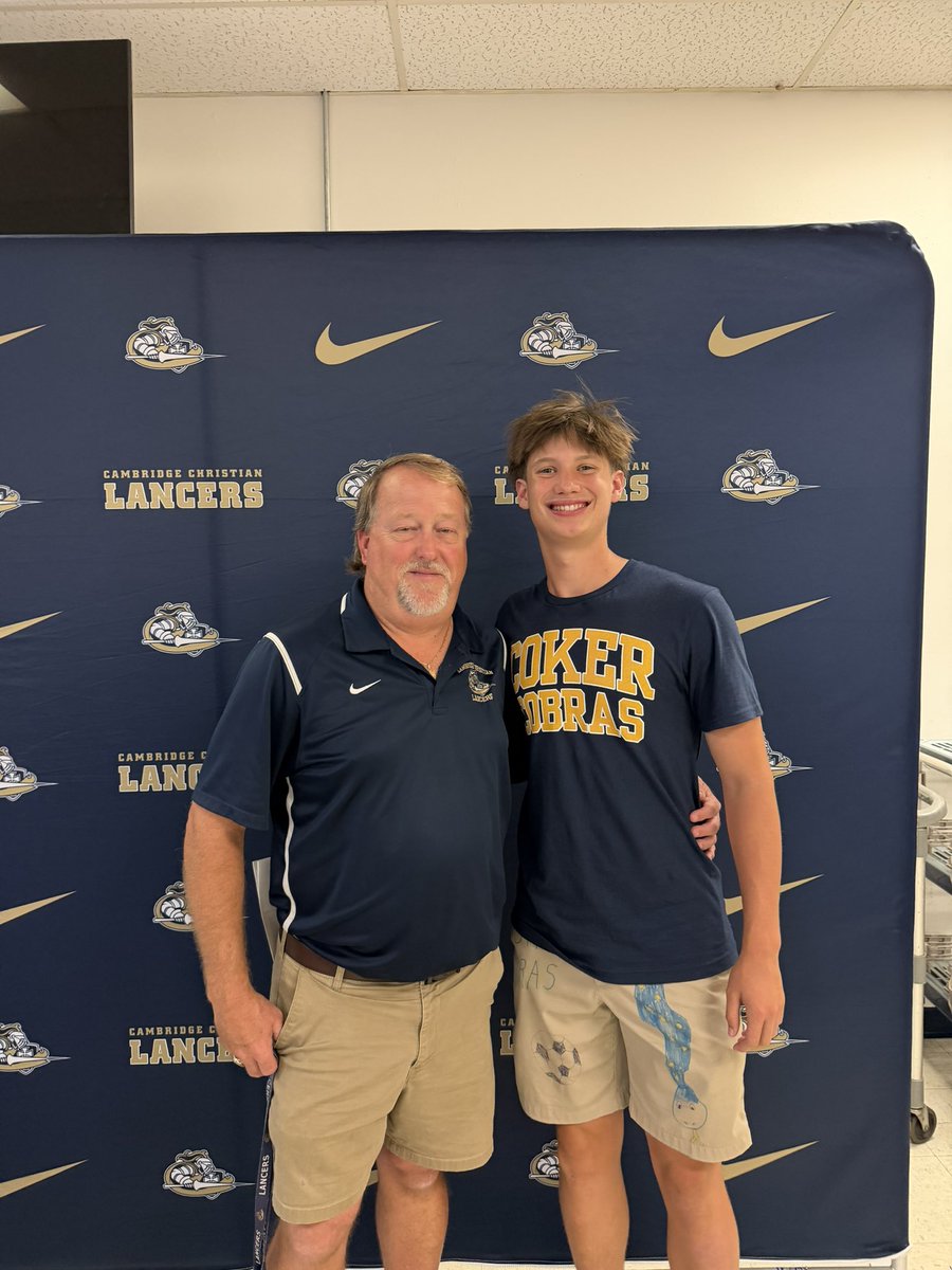 ccslancers2's tweet photo. A fantastic afternoon celebrating @ccslancers2 CJ Chrzanowski (‘26) as he signed his NLI to play soccer with Coker University. We excited for you and wish you well! #GoLancers #GoCobras https://t.co/C3MTv9C4NQ