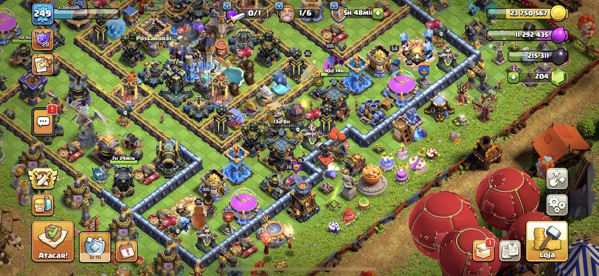 x_beiconBR's tweet image. Olha onde saiu minha caixa de gemas, agora nunca mais retiro ela hahaaha #ClashofClans #Supercell #ClashRoyale