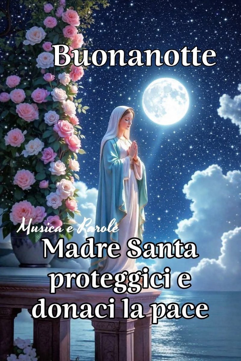 d_mhg's tweet image. 🌙✨ Buenas Noches – Bendiciones para Ti ✨🌙

Que esta noche esté llena de paz, descanso y dulces sueños. 💫
Que Dios cuide tu hogar, ilumine tus pensamientos y renueve tus fuerzas para un nuevo amanecer. 🌟
#BuenasNoches hna Nora @pgnora y hnos de #oración