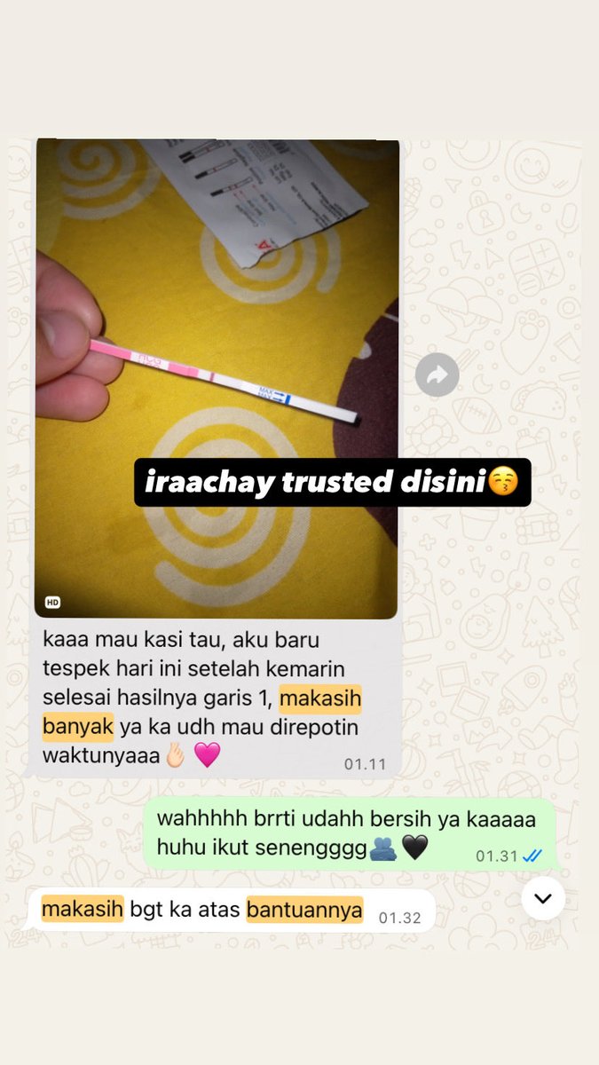 iraachayyy's tweet image. selagi dosis sesuai dan pemakaian di pandu sampai selesai, pasti bisa haid lagi dan rahim bersih,
konsul only wa081325109289

#telathaid #misoprostol