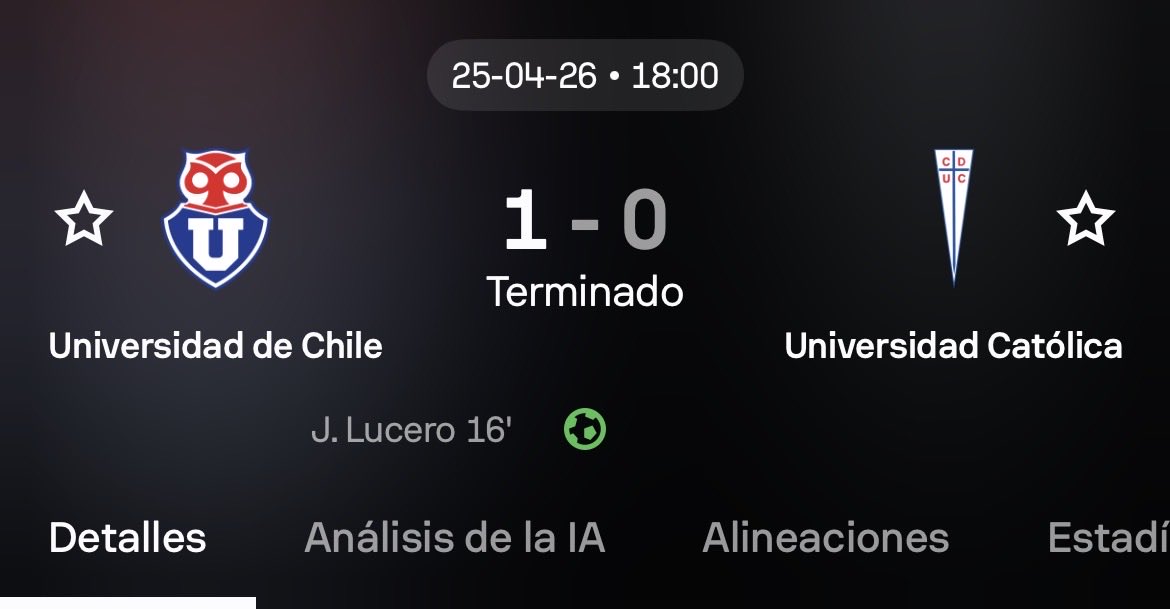 TU EQUIPO COMPITE CONTRA AUDAX😂🫵🏻 tweet media