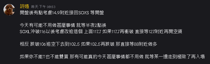 詩攳 股票日記 美股 投資 SOXL SOXS SPY QQQ TNA tweet media