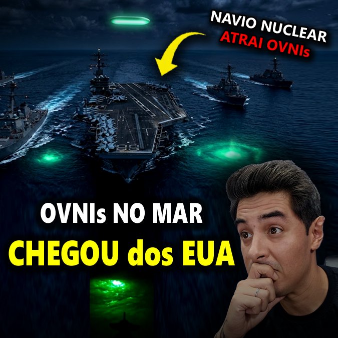 Gal_doMeteorito's tweet image. 🚨OVNI no mar e a chegada de porta aviões NUCLEAR dos EUA aqui no Brasil! O vídeo acaba de sair: youtu.be/SCgac5iegQ8

#UFO #EUA #Trump #OVNI #UAP #analise #ciencia