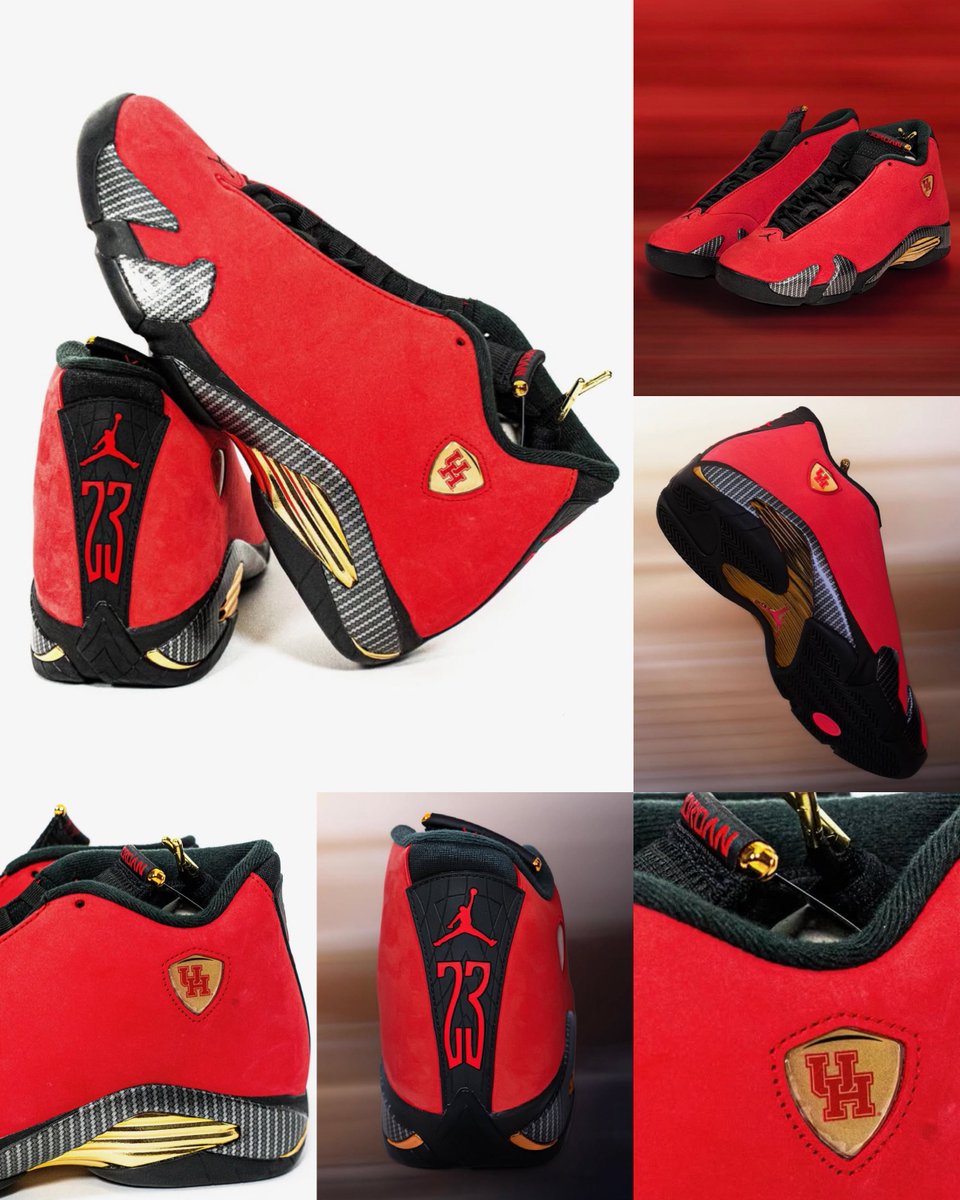 zSneakerHeadz's tweet image. FIRST LOOK: 2026 “University of Houston” Air Jordan 14 PE 🔥👀👀
📸: @UHCougarWBB