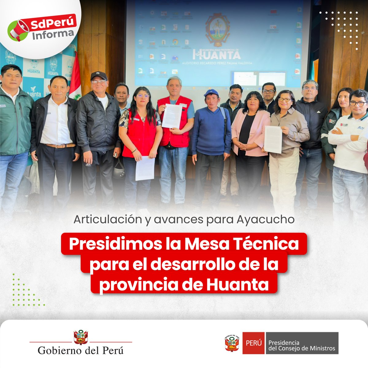Secretaría de Descentralización @SdPeru tweet media