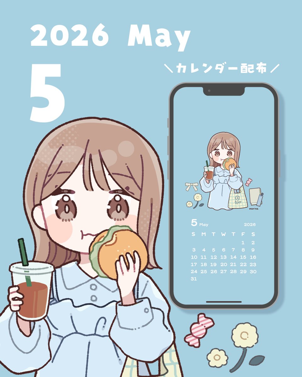 毬那(marina)｜ イラストレーター tweet media