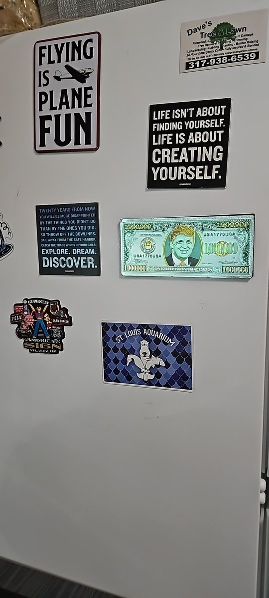 msshawn80's tweet image. @POTUS @WhiteHouse My husband just renewed his passport. I was hoping to get him the passport with our amazing President in it. But we live in Indiana and it is a bit of a drive to D.C.  Plus, I think it already came in the mail. #maga #Trump We even have the magnet! #USA250