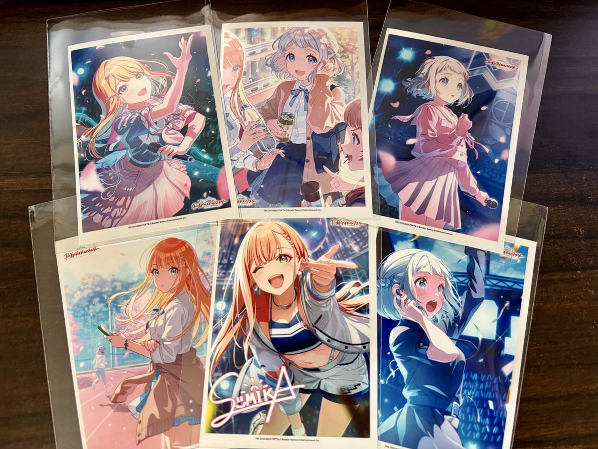 ブロマイド清夏ちゃんのサイン入り当たって嬉しい！！ TLOSでサイン