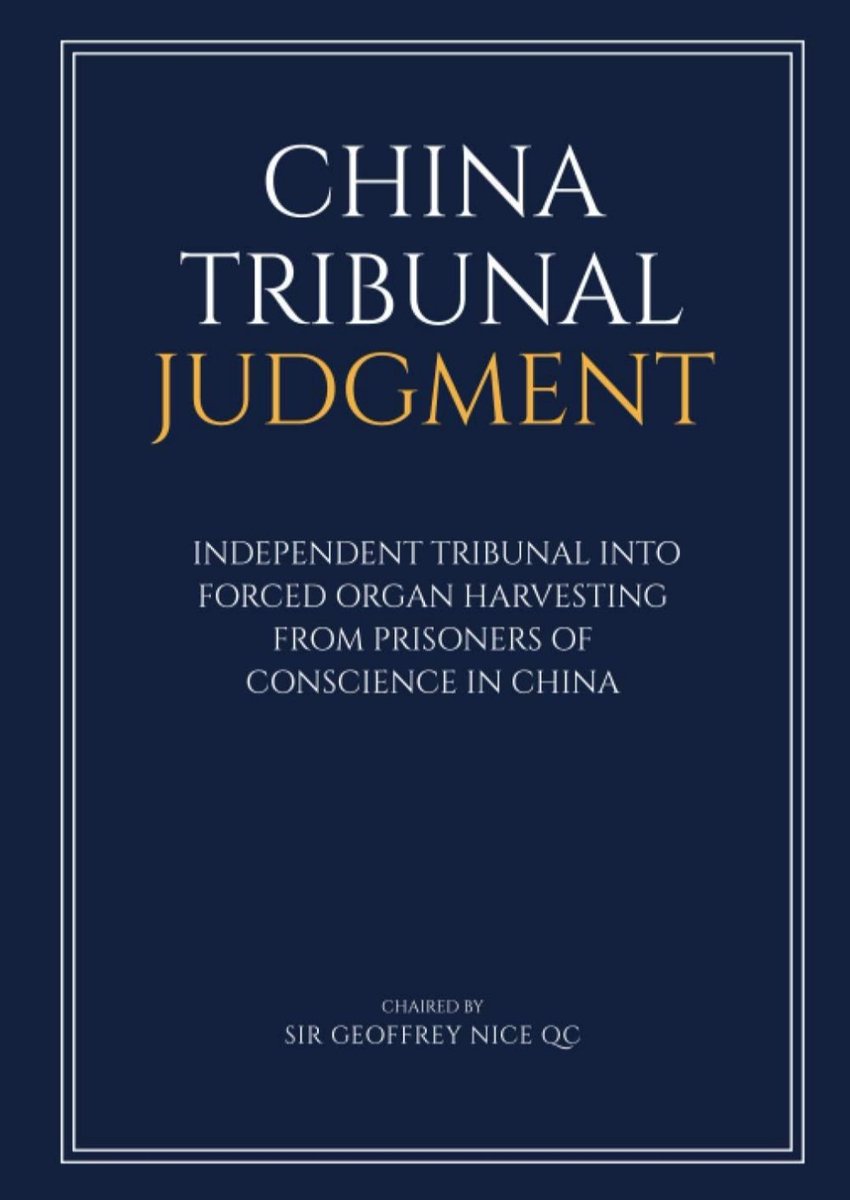 Sohnie's tweet image. #BooksAboutCommunism
#ForcedOrganHarvesting