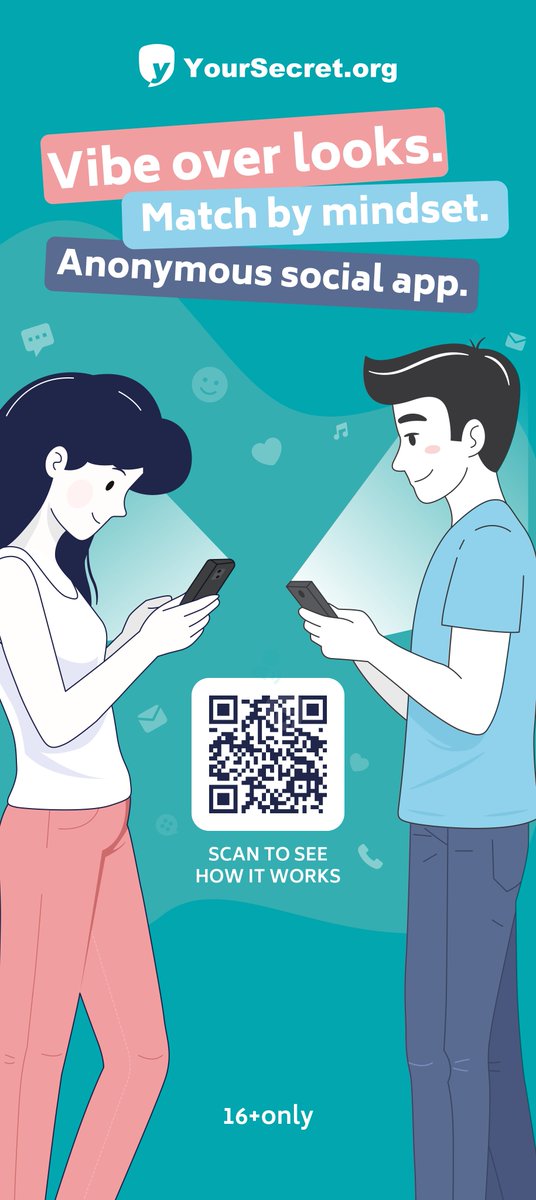 chernko's tweet photo. 67% of #GenZ are lonely. Not because they're alone - cause they can't be honest online.
Solution: Anonymous thoughts. AI-matched connections. Gone in 24 hours. No name. No photo. No performance. Just real.
YourSecret launches May 2026 👉 https://t.co/zGyPIjt7MQ
#YourSecret #AI https://t.co/QBUmkO8DOK