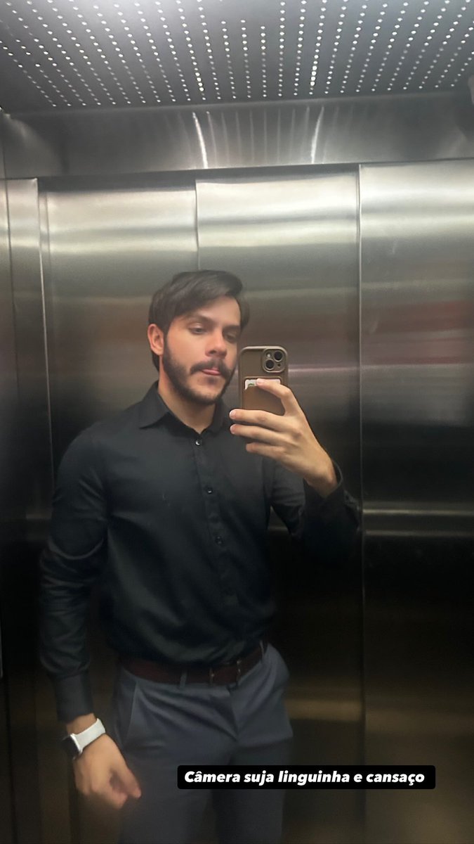 Câmera suja, linguinha, cansaço