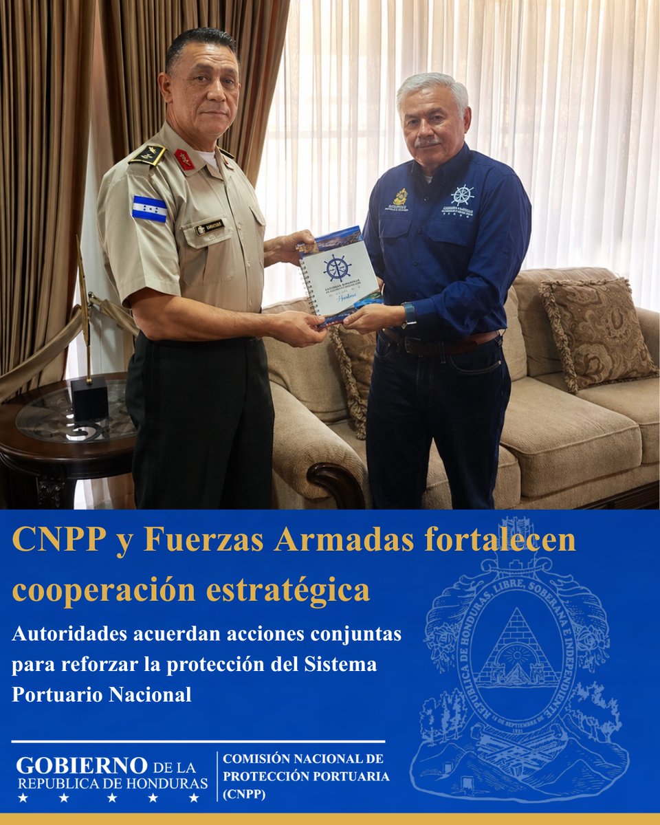 Comisión Nacional de Protección Portuaria tweet media