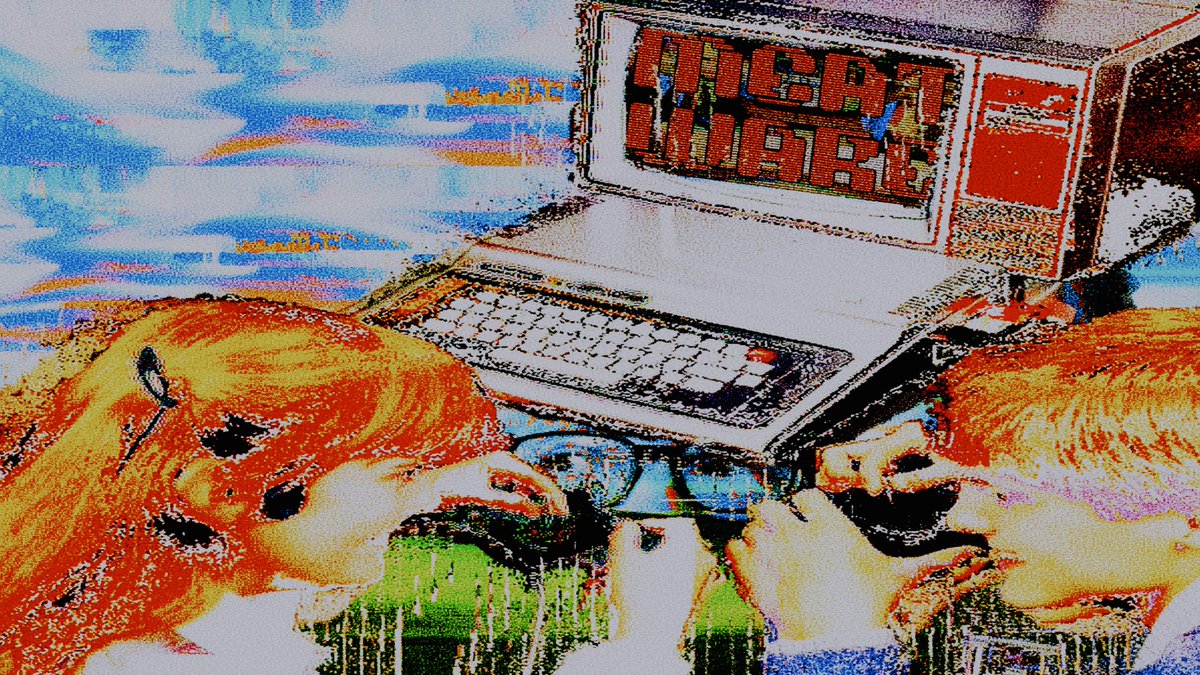 meat_ware_'s tweet photo. I remember when life was simpler #glitchart #analog #retrographics https://t.co/a0ZpHNyV7z