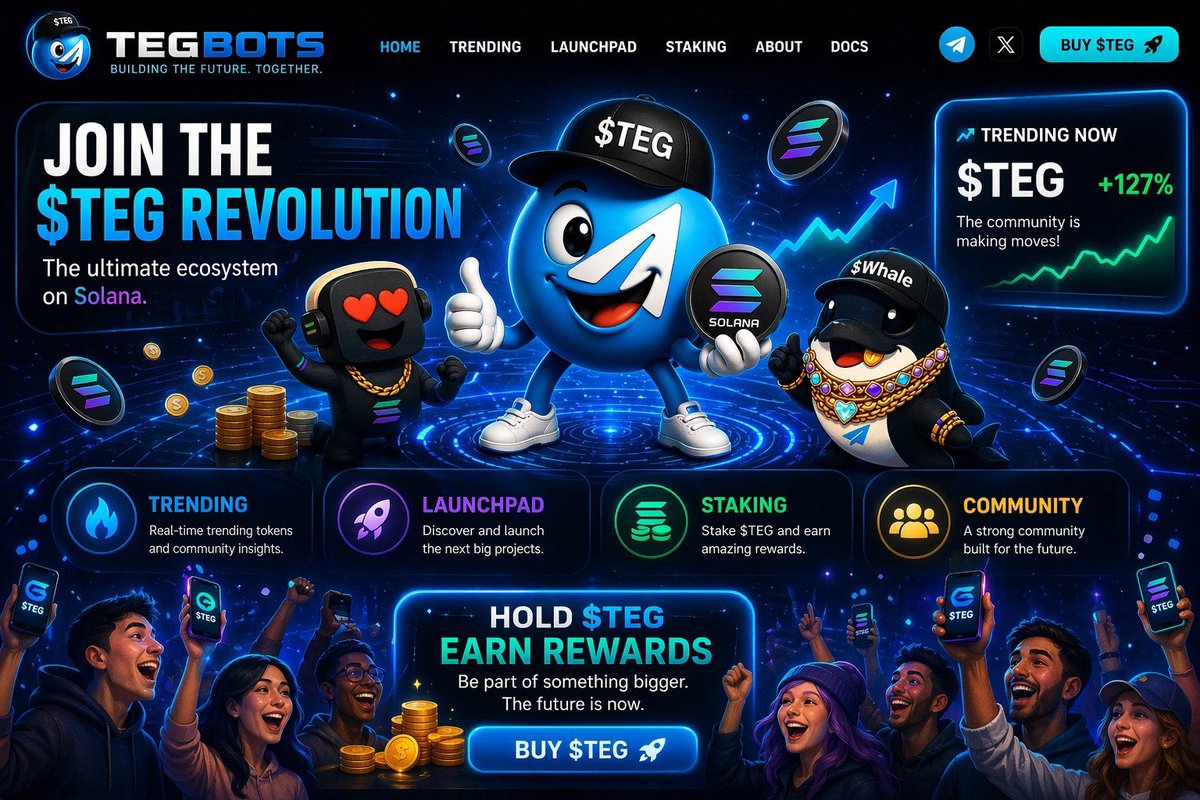 TheLBShow_'s tweet photo. Printr just extracted $2M+ & nuked their launchpad.  
Stop giving scum your money. 
There’s another side to this space on @solana where real teams, real communities, build & pay YOU a share of the proceeds.

@tegbotsystem is the answer. And there’s a reason it’s up only at 0.17 per $TEG with just 5M supply.

If you want to be early on a launchpad & ecosystem that’s designed so we all Win, then join the TG & see why the best holders & safu projects are onboarding to Teg.
https://t.co/IOQNosKbgo