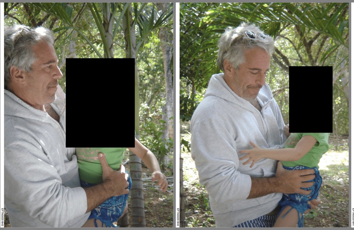 dddonnnaaa's tweet photo. Since this 👆🏻 post is being seen the most I am going to add the pictures I found to it. I cropped them so they have the EFTA number so you’ll know they are real. epstein was around so many little children. It is really disturbing. I want to know who else was involved. Name them! https://t.co/RSt69SKtgp