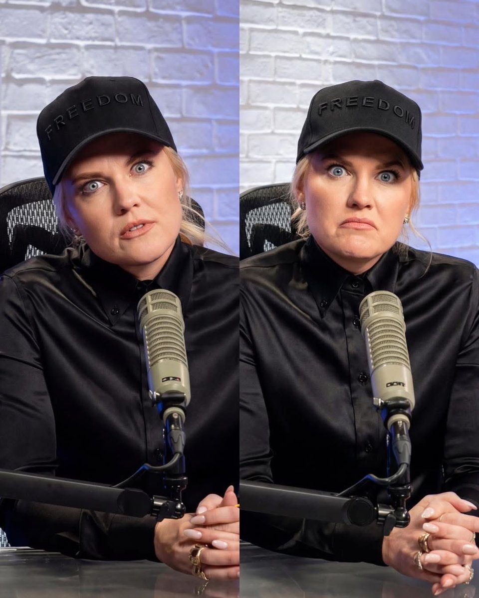 Nicohl's tweet photo. @MrsErikaKirk The outfit, that crazy face like she’s in a cult or something.. well, she is 🤣
IT WAS ALL STAGED https://t.co/pWac80TPxo