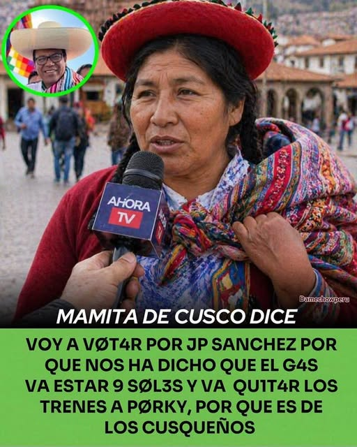 Así engaña la izquierda a la gente del Ande