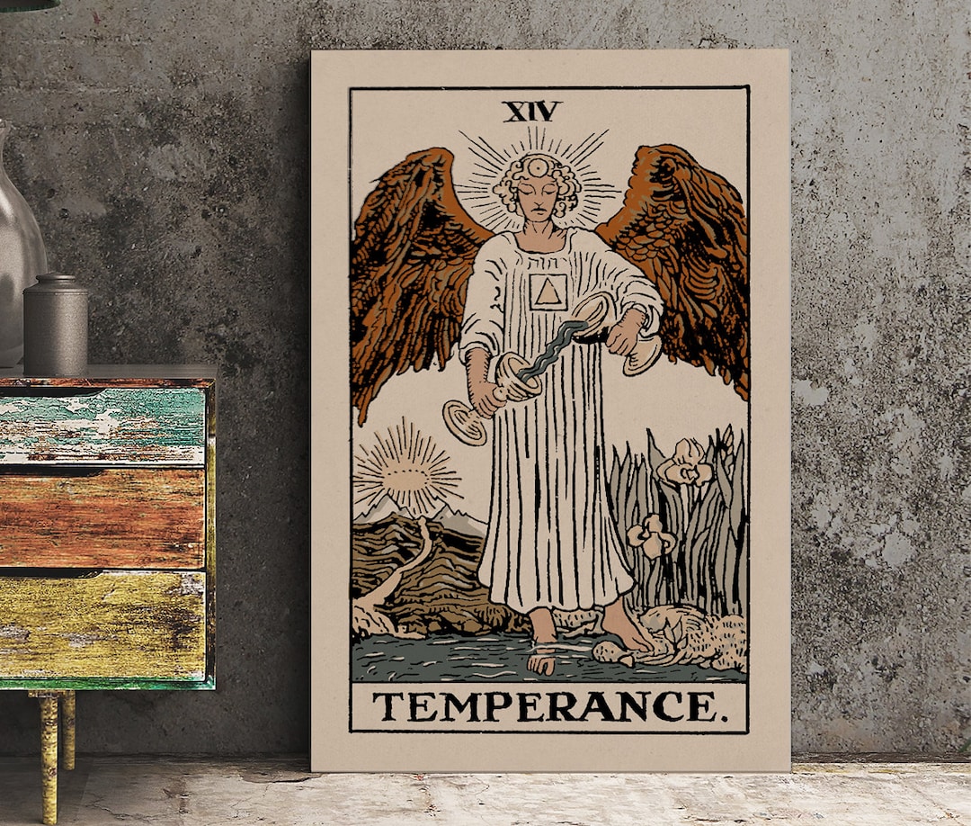 SerenitySpaGift's tweet image. Temperance Tarot Card Print - Neutral Eclectic Art by Printagrams etsy.com/listing/974474… #TarotArt #CustomArt #EtsyFinds #TarotCards #EclecticArt