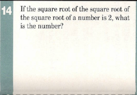 KarenCampe's tweet image. Here are some of my favorite #ProblemSolving questions from the April Calendar... 
Apr 9: decimal expansion of 1/17 
Apr 14: square roots of square roots (Check out Really Radical post for more!) 
karendcampe.wordpress.com/2026/04/22/rea…
Apr 28: shortest path in a circle and square #iTeachMath